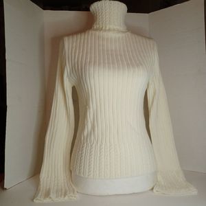 Great American sweater turtle neck knit sweater size small